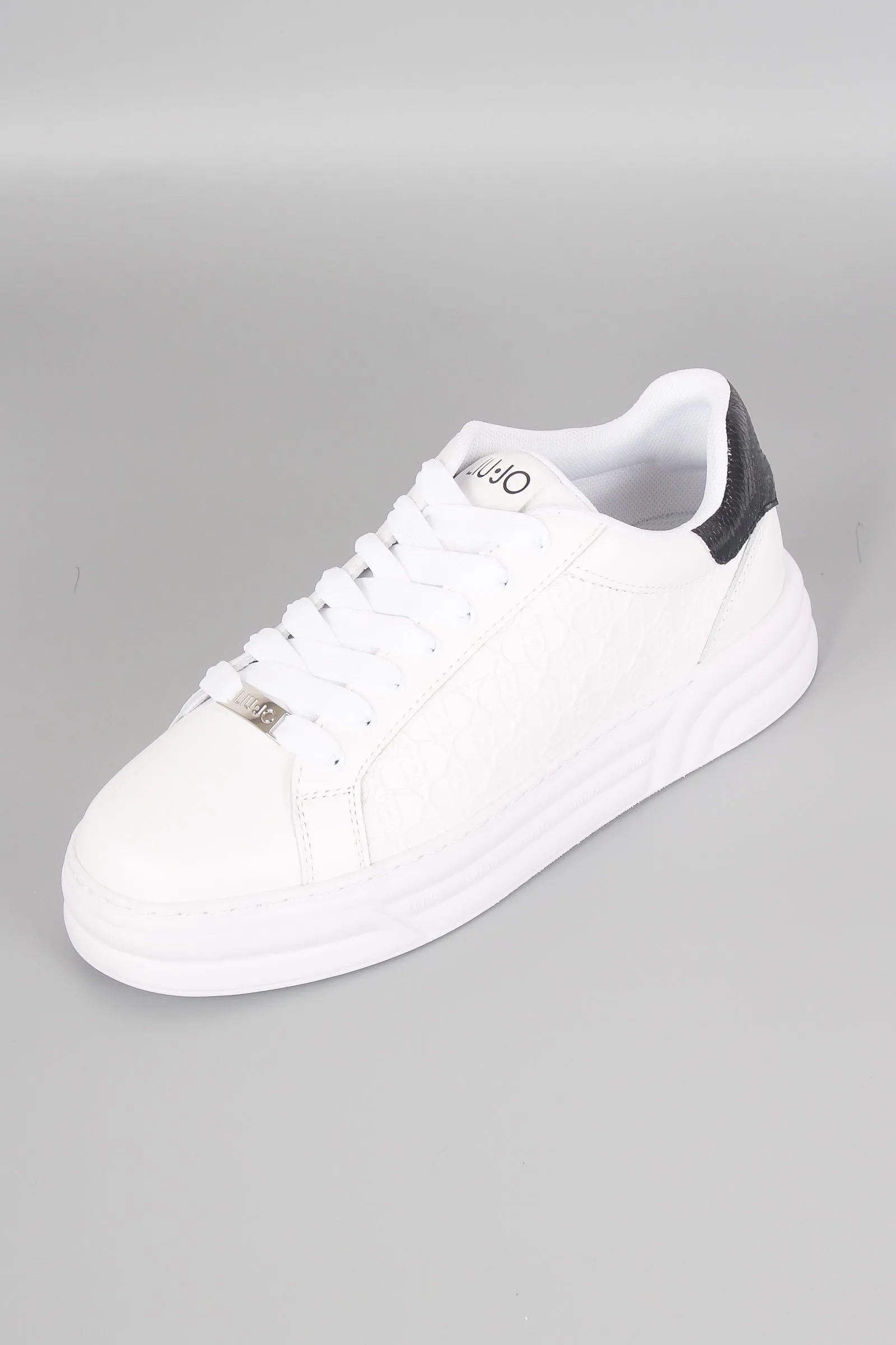 Sneaker Cleo Calf White/black