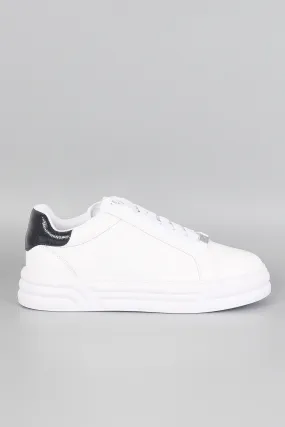 Sneaker Cleo Calf White/black