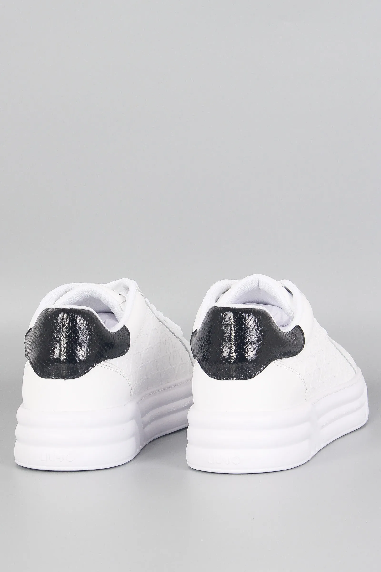 Sneaker Cleo Calf White/black