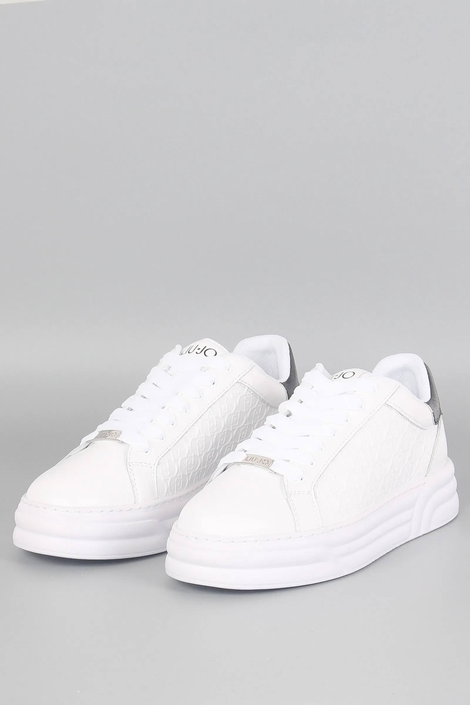 Sneaker Cleo Calf White/black