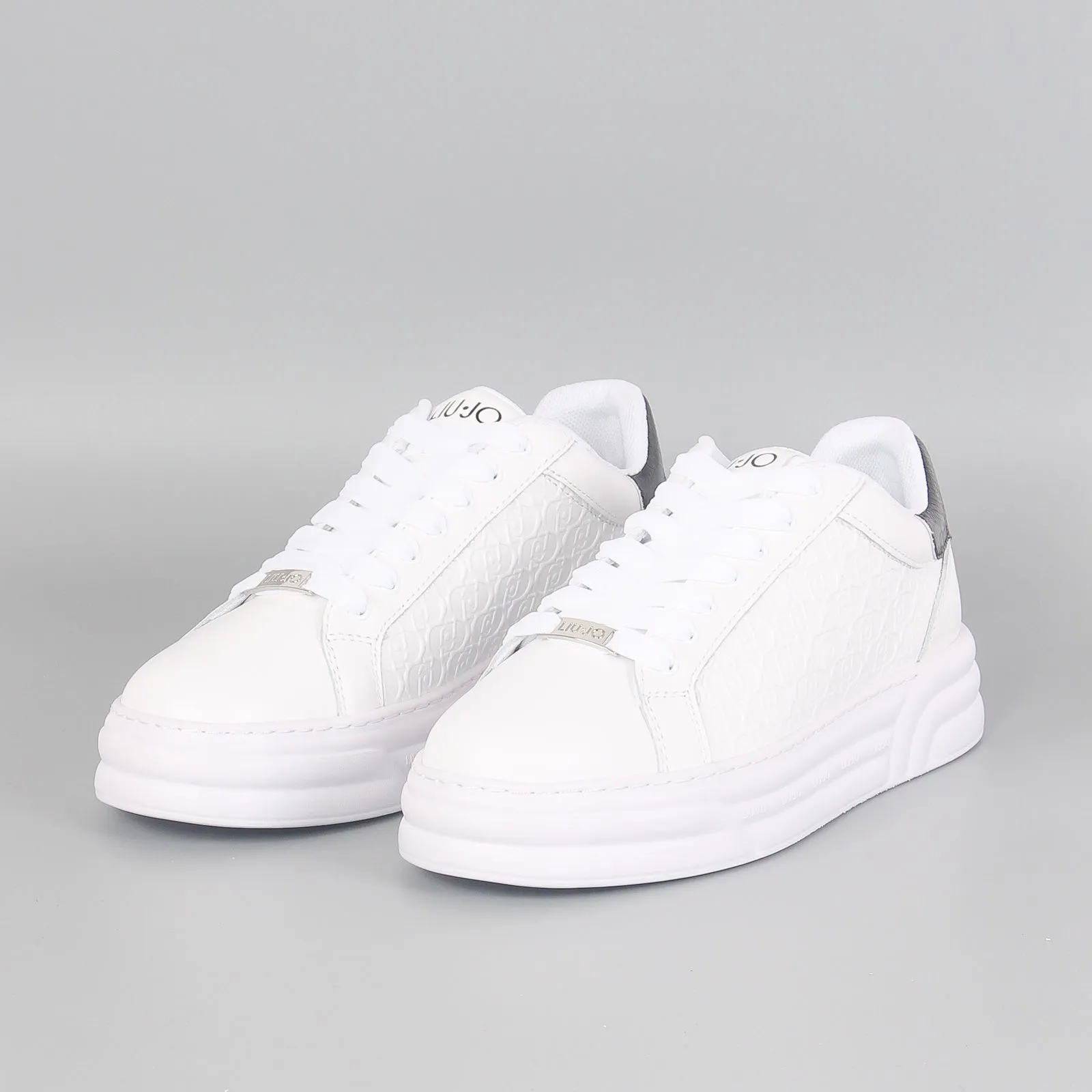 Sneaker Cleo Calf White/black