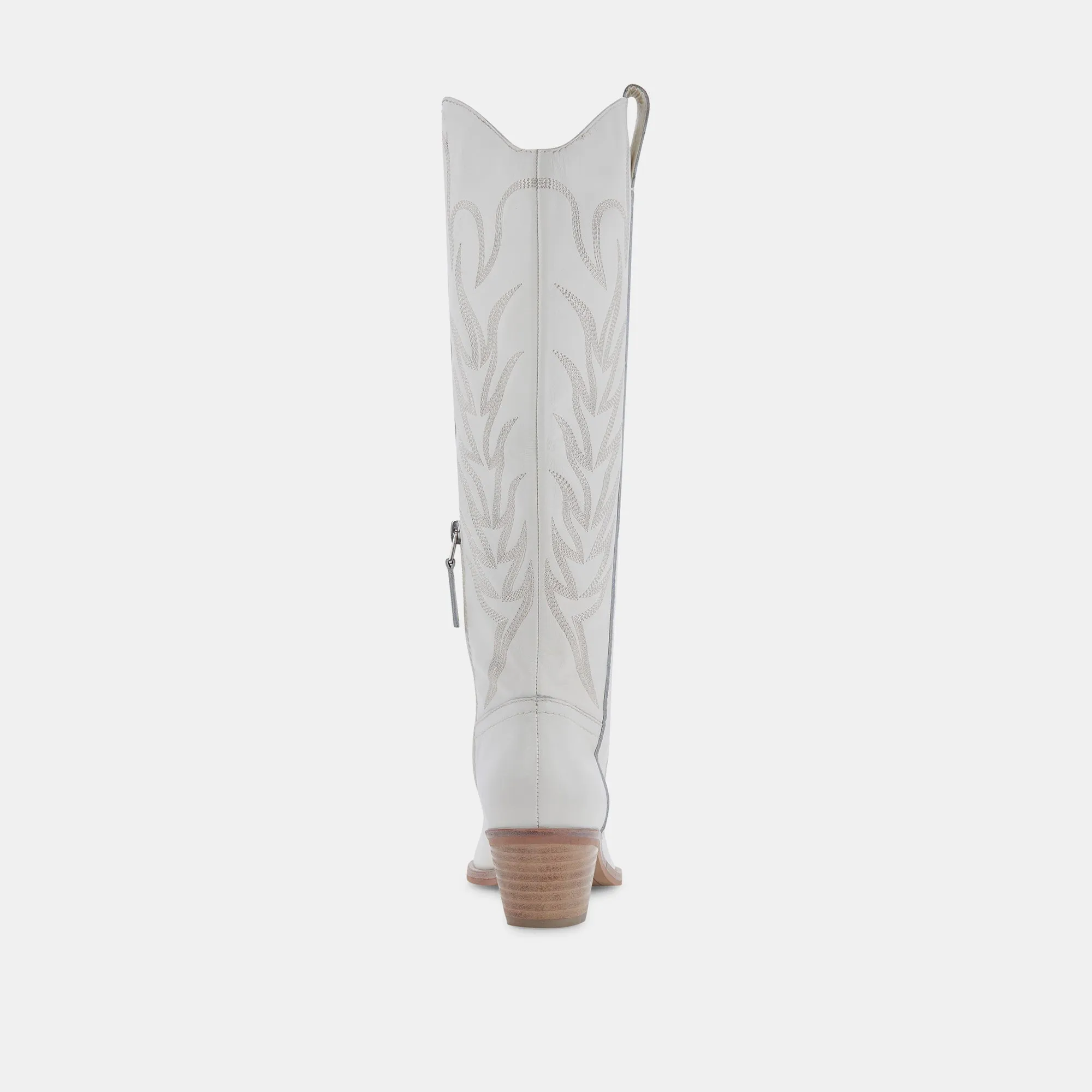 SOLEI BOOTS WHITE LEATHER