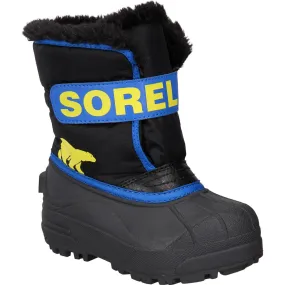 Sorel Girls Snow Commander Faux Fur Lined Cold Weather Winter Boots