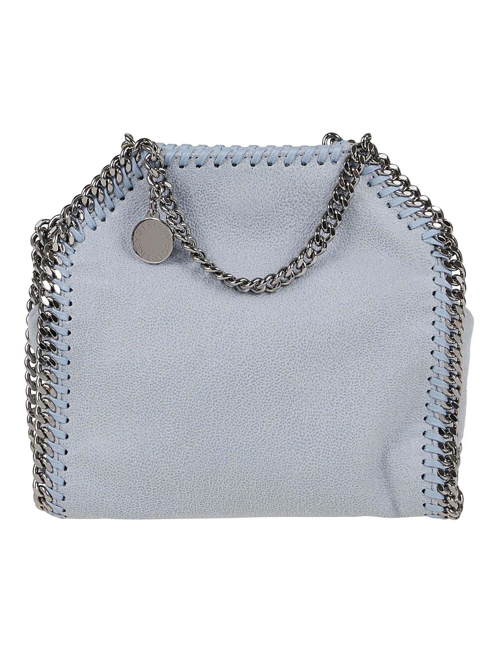 Stella McCartney Falabella Tiny Chain-Link Tote Bag