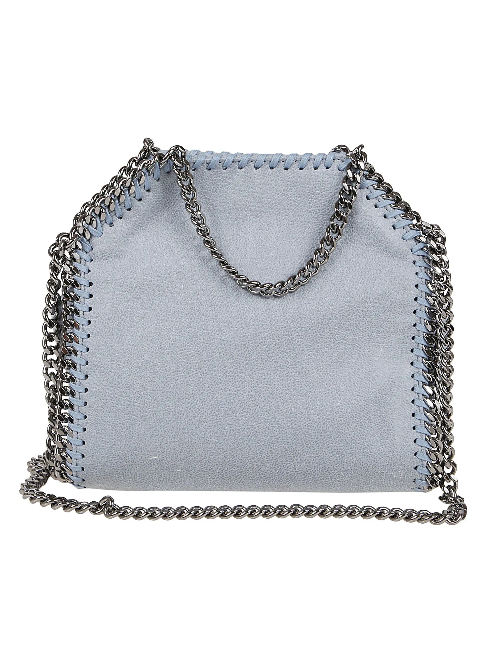 Stella McCartney Falabella Tiny Chain-Link Tote Bag