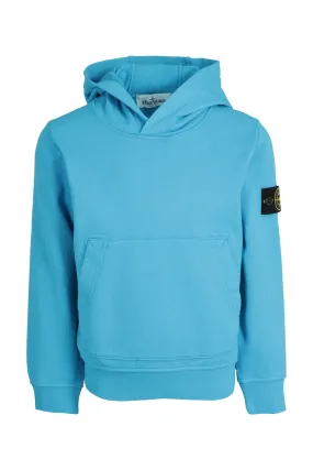 Stone Island Junior Logo Patch Hoodie