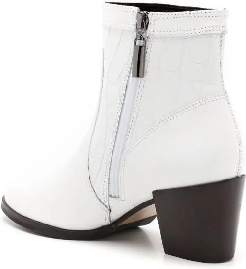 Studio Chofakian Studio 70mm ankle boots White