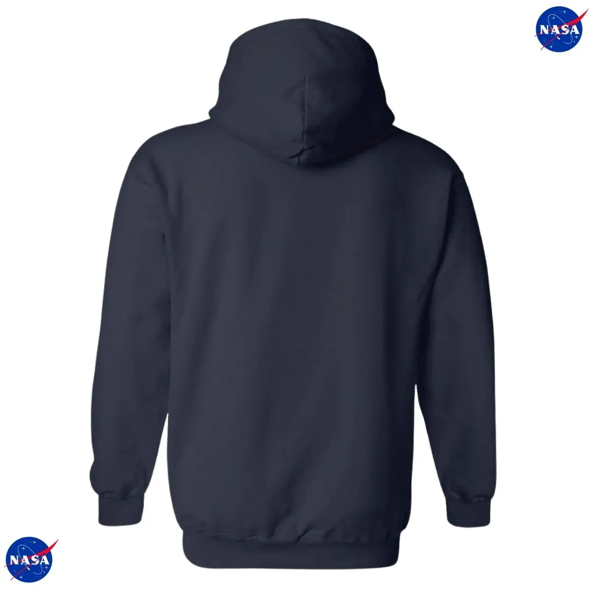 Sudadera Hombre Hoodie Nasa Espacio Escudo