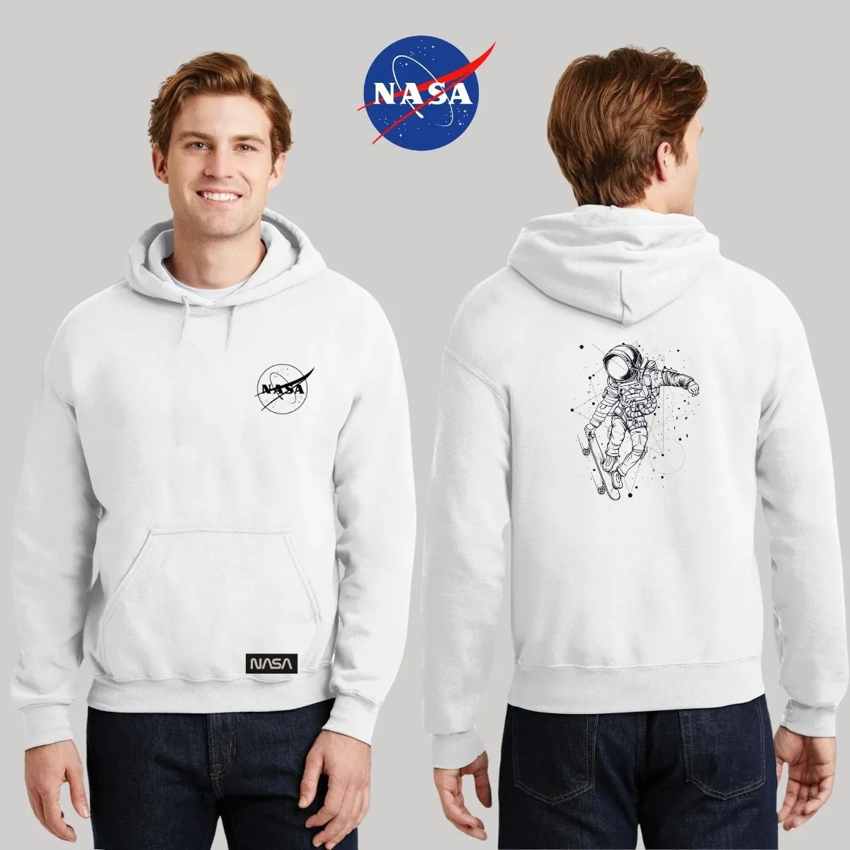 Sudadera para Hombre Hoodie Nasa Constelación