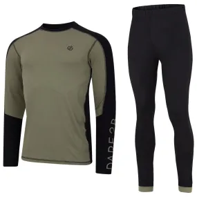 Technical underwear DARE2B ---Exchange IIII Baselayer Set Olivine Green Black