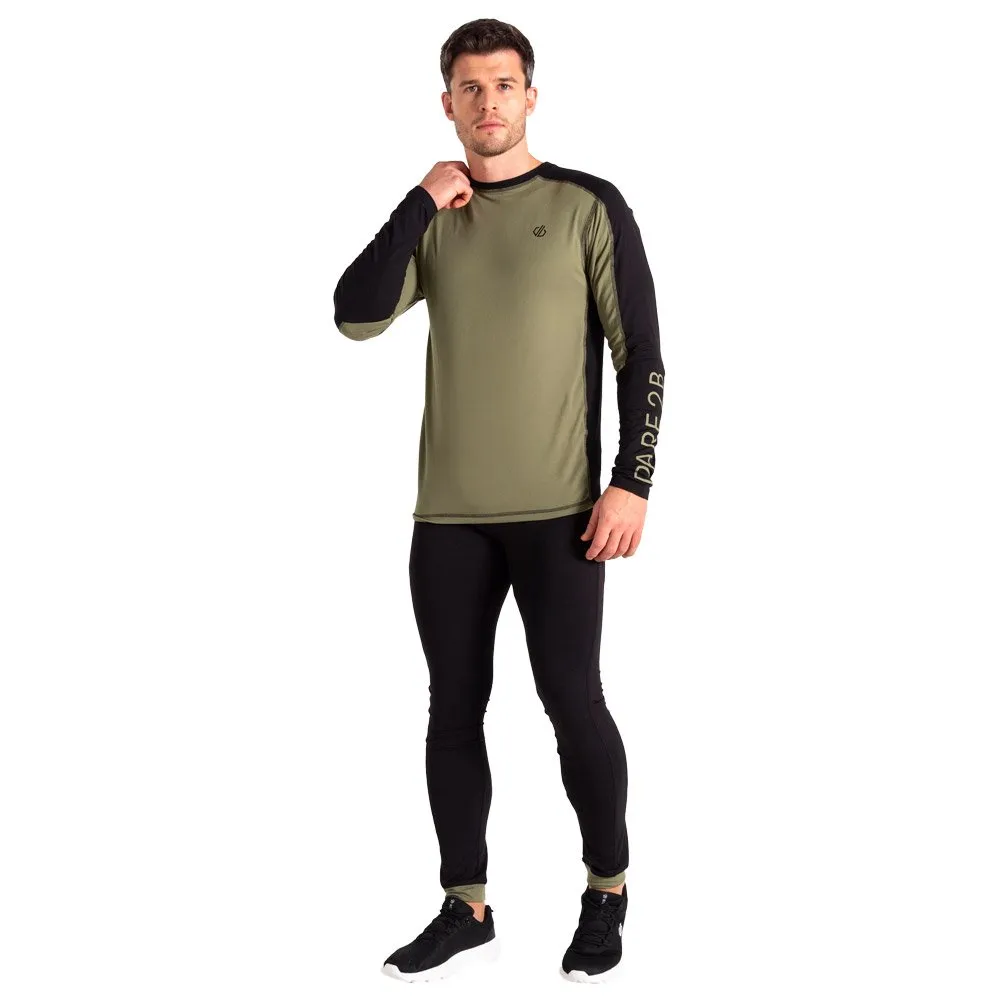 Technical underwear DARE2B ---Exchange IIII Baselayer Set Olivine Green Black