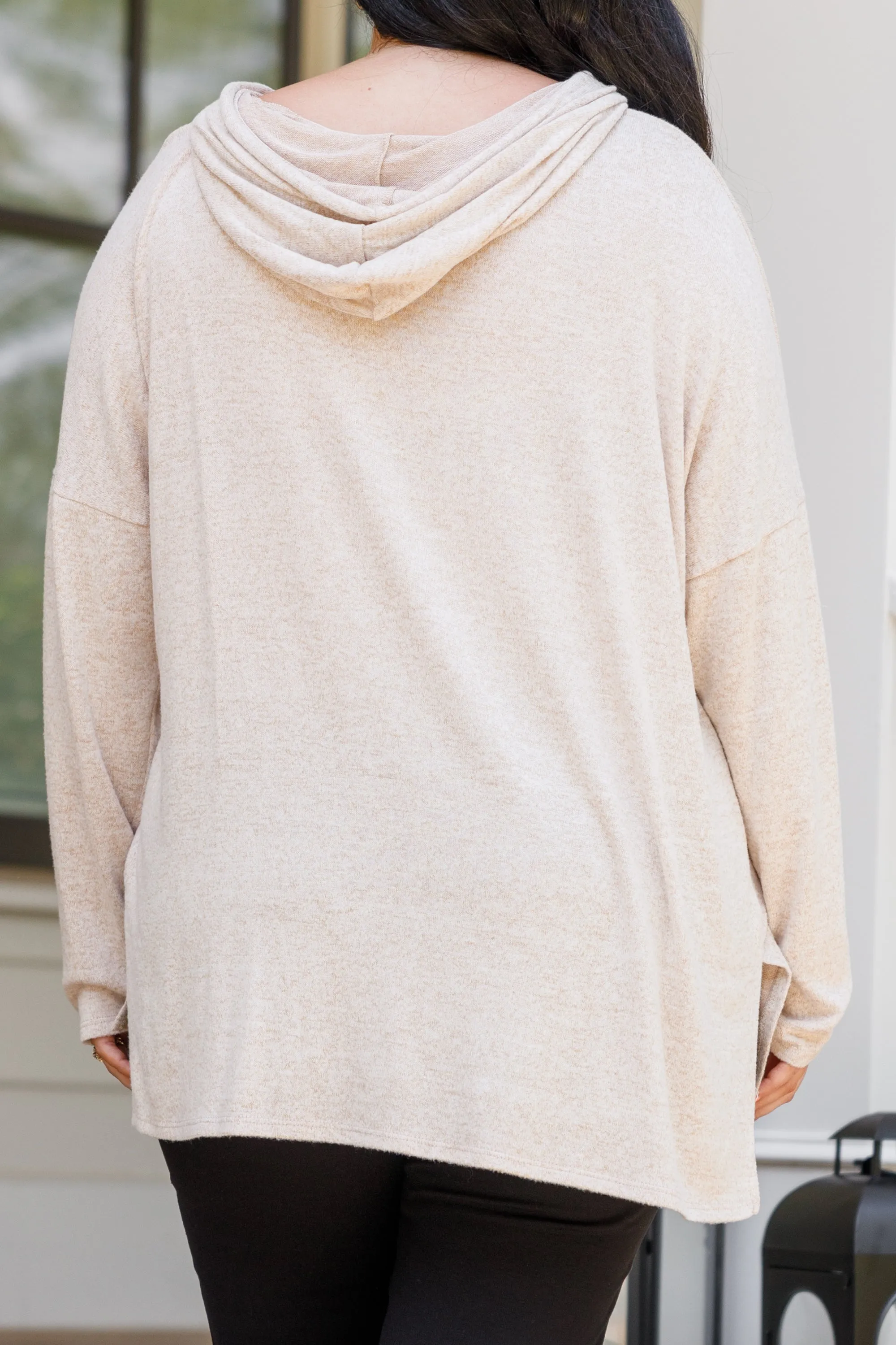 The Hug Me Tight Hoodie, Mocha