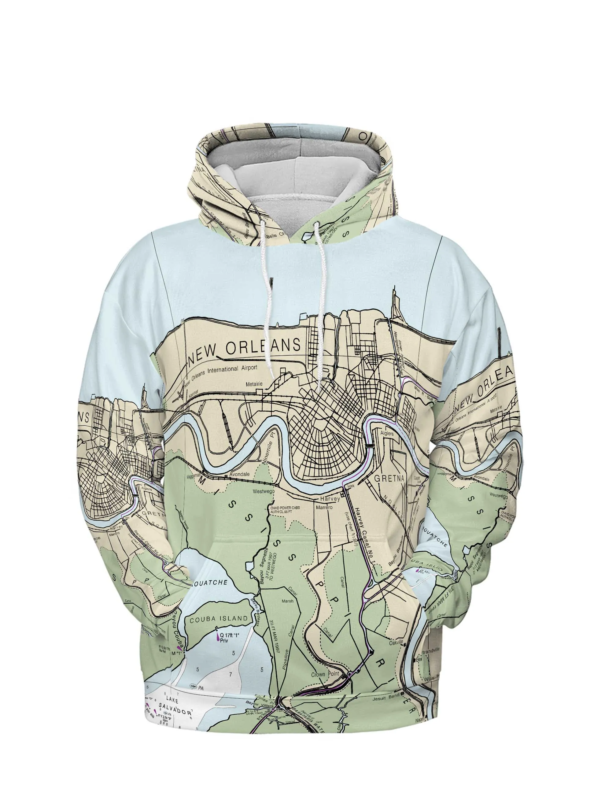 The New Orleans Lightweight Hoodie Sweatshirt