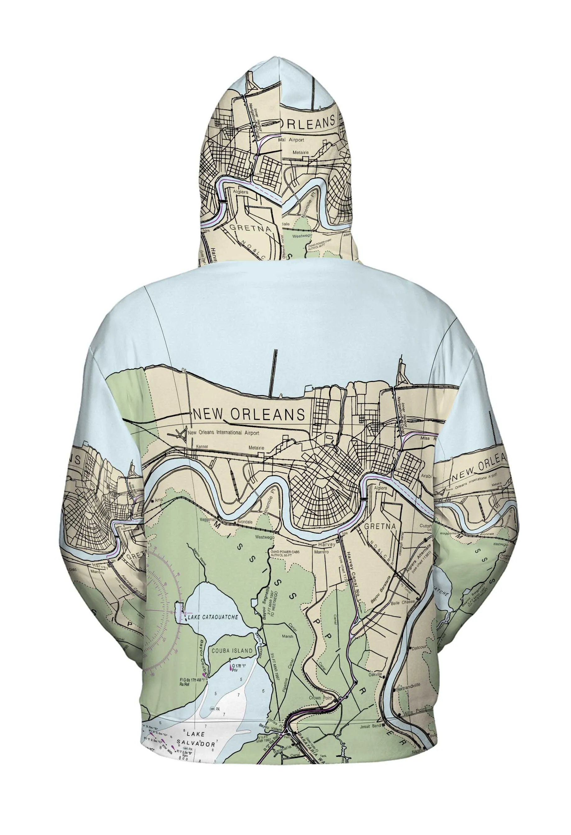 The New Orleans Lightweight Hoodie Sweatshirt