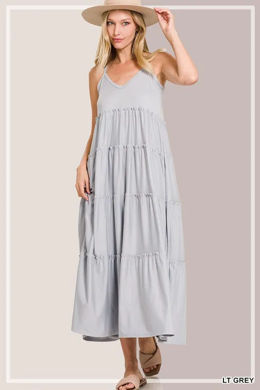 Tiered Maxi Dress