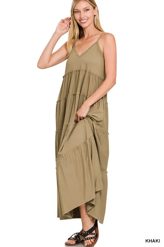 Tiered Maxi Dress