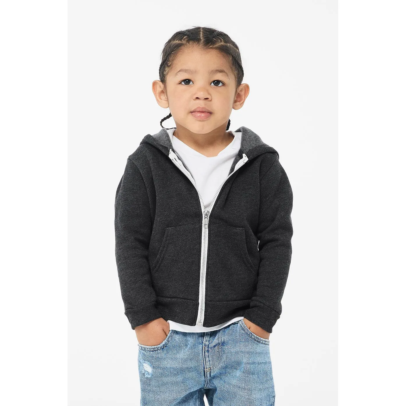 TODDLER SPONGE FLEECE FULL ZIP HOODIE