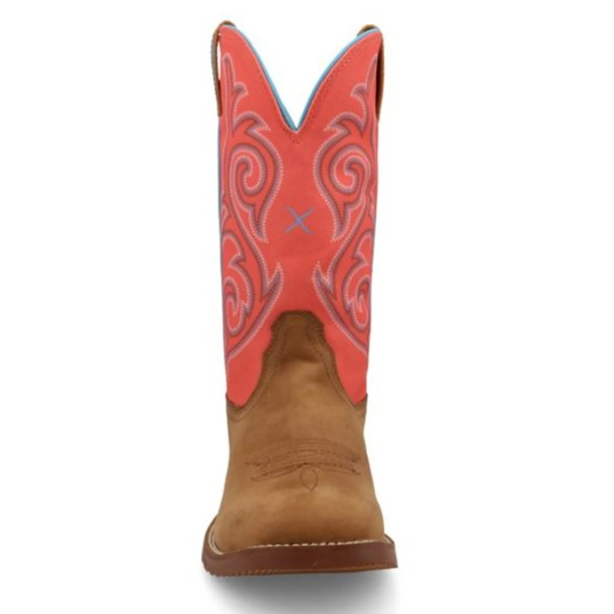 Twisted X Women's Brown & Salmon Tech X