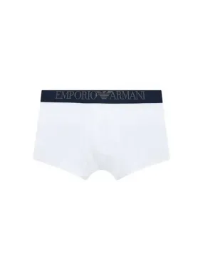 UNDERWEAR Overseas Station Season Big Chance 8 18 Men s Textured Logo Banding Drawn White 271760