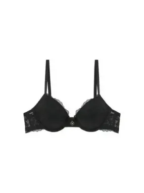 UNDERWEAR Overseas Station Season Big Chance 8 18 Women s Flower Lace Padded Push up Bra Black 270965