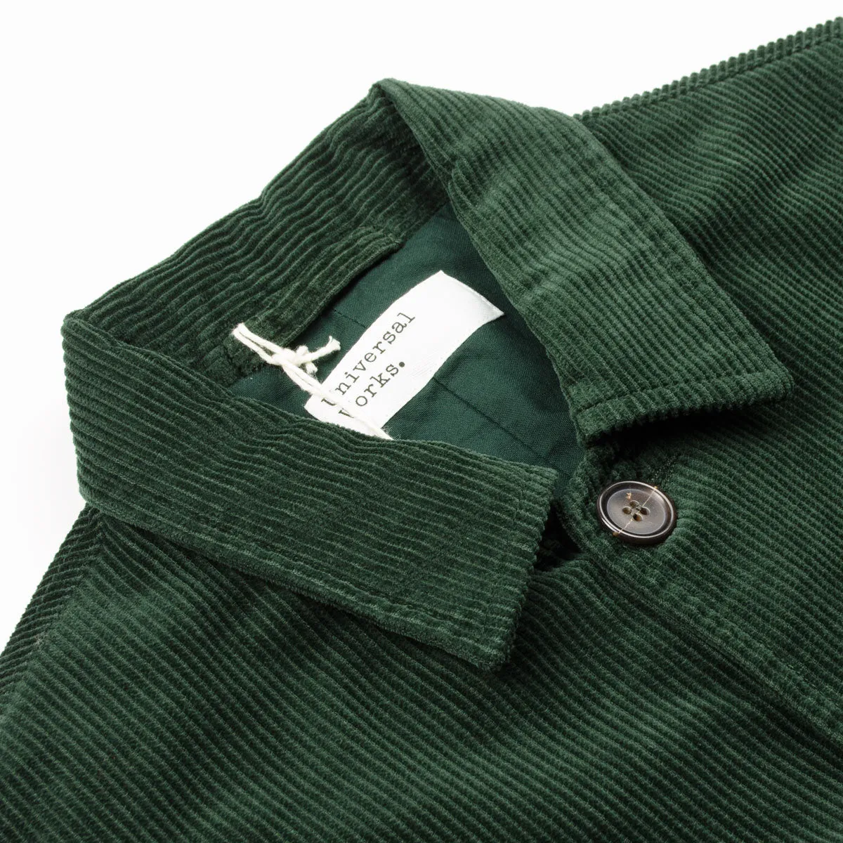 Universal Works - Bakers Jacket Cord - Forest Green