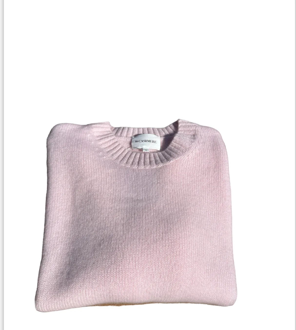 W.Cashmere Joey Oversized Crew Neck Sweater