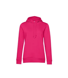 Womens/ladies organic hoodie coffee B&C