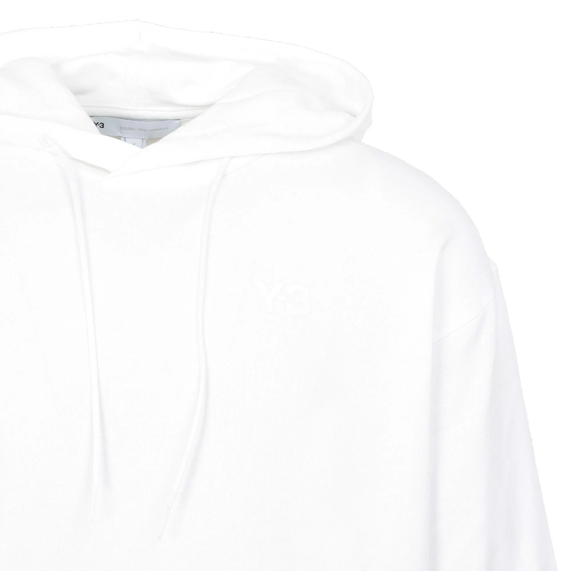 Y-3 Logo Detailed Drawstring Hoodie