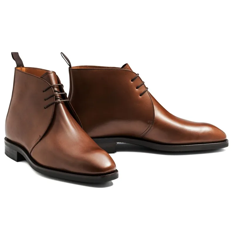 Yanko Chukka boot dark brown