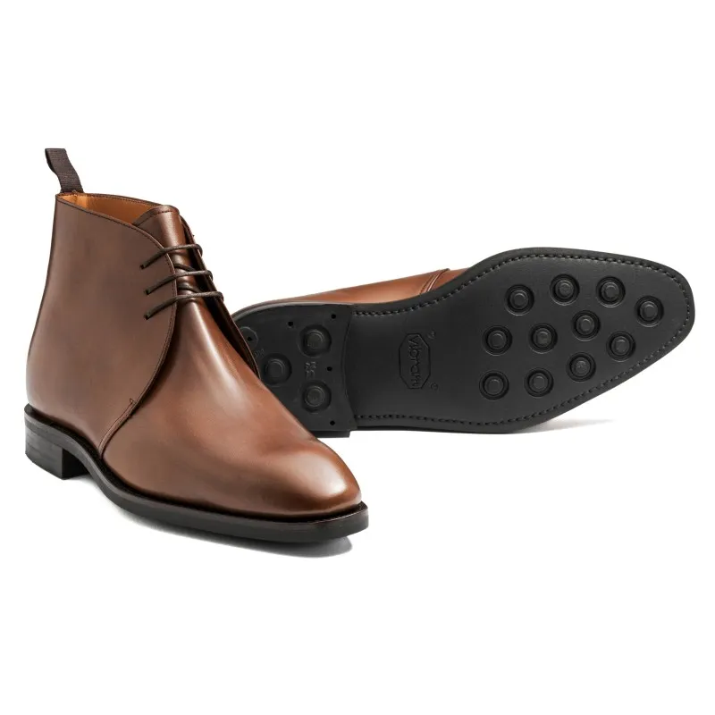 Yanko Chukka boot dark brown