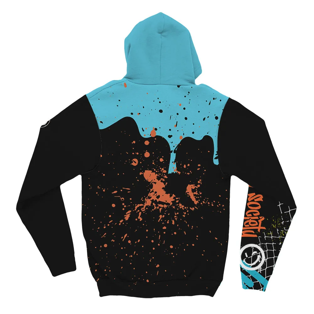 Youth & Adult Graffiti Lacrosse Flow Hoodie